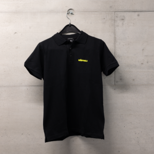 Poloshirt Men; schwarz